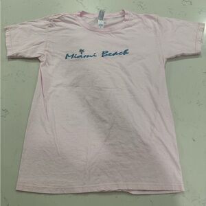 Light Pink Miami Beach Women's Tee